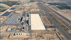 Vista a&eacute;rea del aeropuerto de Murcia